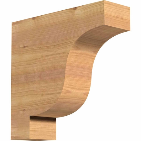 Ekena Millwork Newport Smooth Rafter Tail, Western Red Cedar, 3 1/2"W x 12"H x 12"L RFT04X12X12NEW00SWR